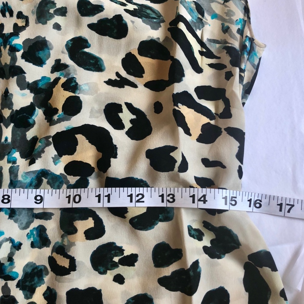 Brochu Walker Silk Animal Print Dress - Picture 5 of 8